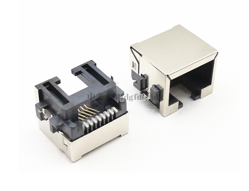 RJ45 8Pin 沉板 SMT