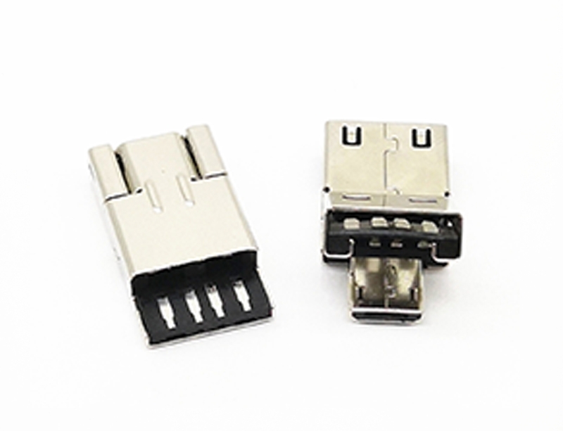 USB2.0 MICRO OTG二合一 焊线式