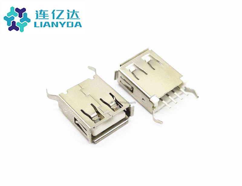 淮南USB 2.0 AF  直插系列 L=15.1