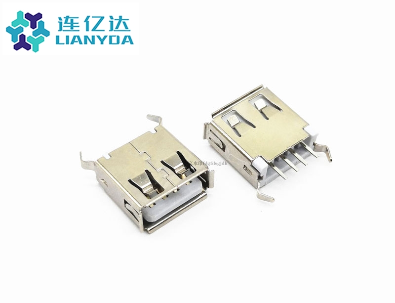 六安USB 2.0 AF  直插系列 L=13.1