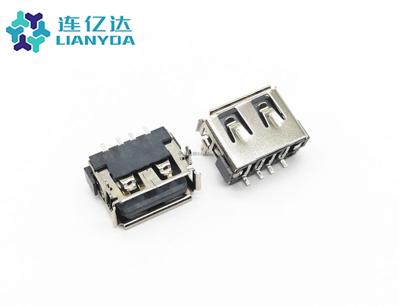 信阳USB 2.0 AF 短体全贴L=10.0 H=6.3