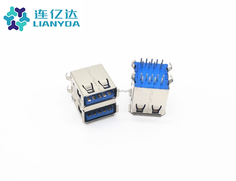 USB 3.0 AF 双层直插