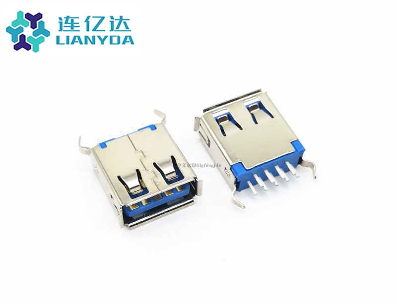 东莞USB 3.0 AF 直插 L=13.7