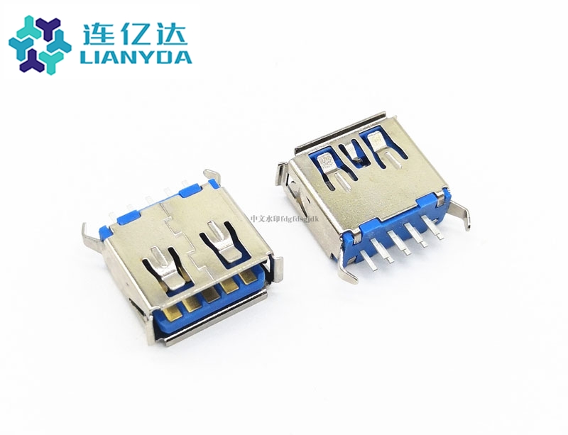 USB 3.0 AF 直插 L=11.5
