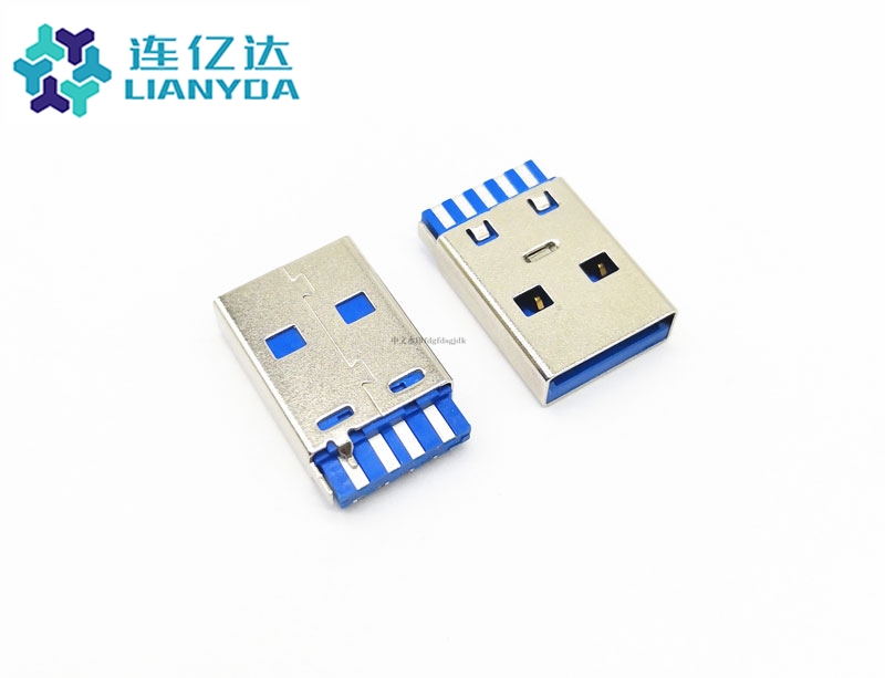 USB 3.0 AM 焊线 第四根端子短路 接地线 手动焊