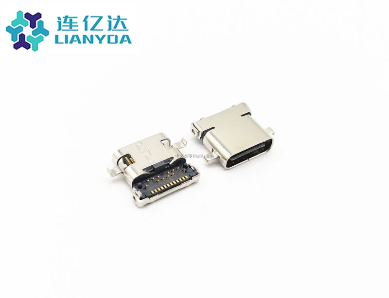 朝阳USB3.1 CF 24Pin 沉板 前插后贴 沉板 1.15