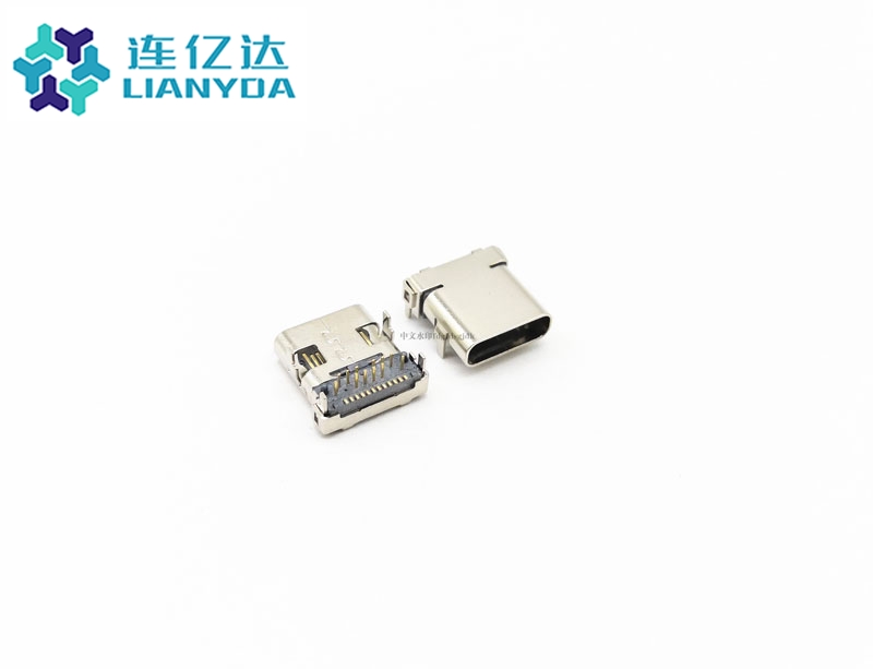 东莞USB3.1 CF 24Pin 前插后贴B款 L=10.0