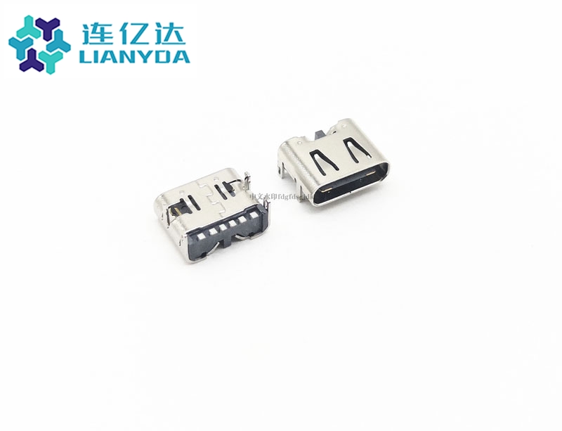 东莞USB3.1母座 CF 6Pin SMT